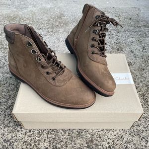 Clarks Combat Boots